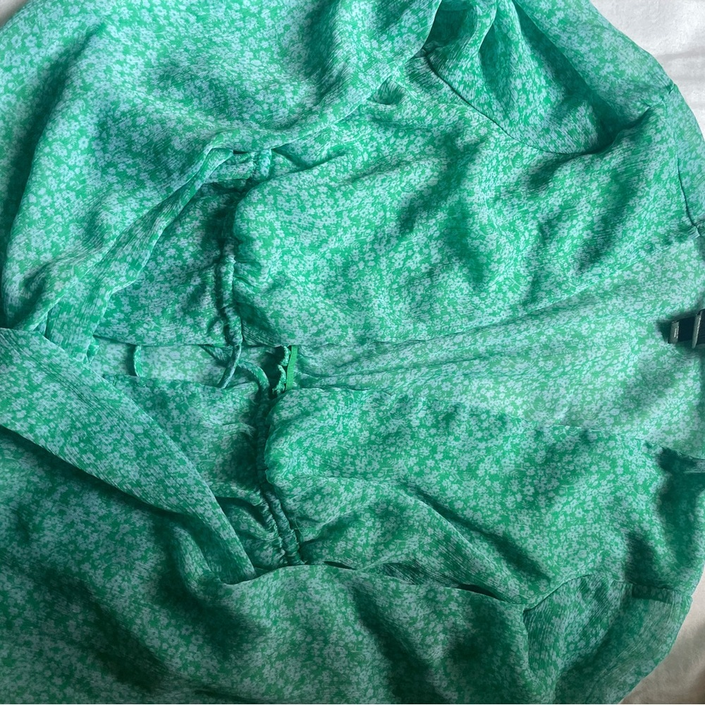 Wild Fable Green Floral shirt